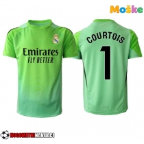 Moške Nogometnih dresov Real Madrid Thibaut Courtois #1 Vratar Gostujoči 2025-26 Kratki rokavi